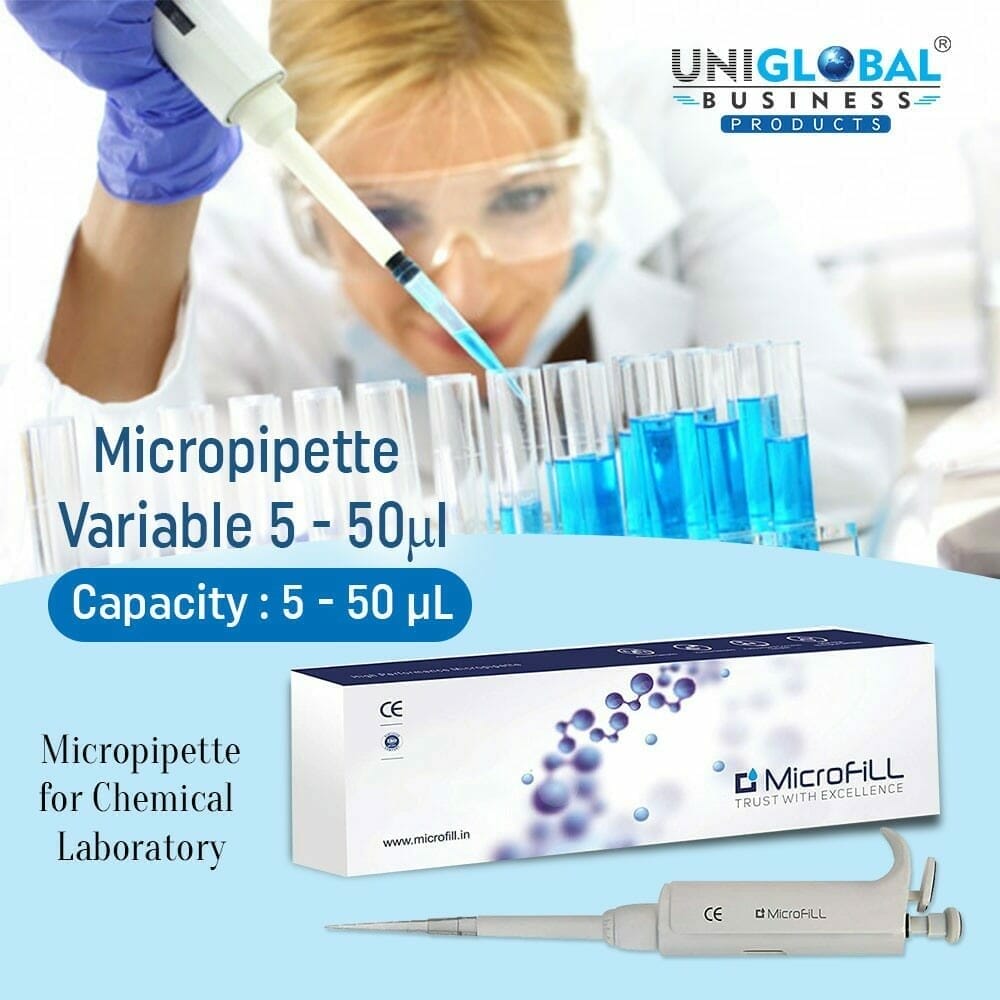 Micropipette Variable 5-50 UL