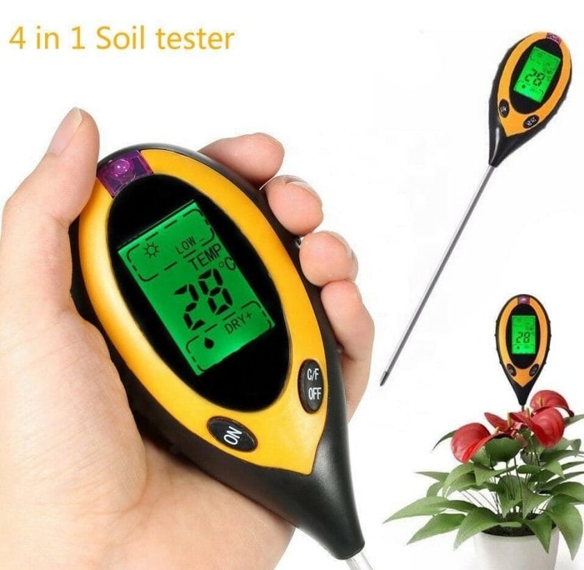Testeur de Sol 4 en 1 - Plant Care Tools
