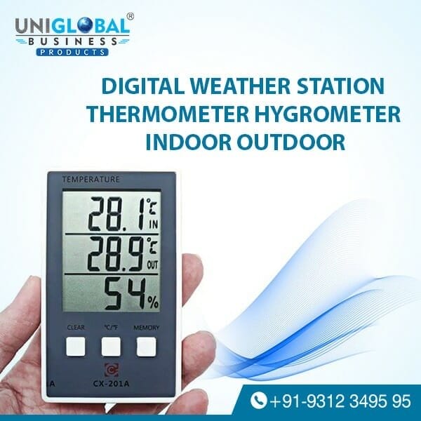 Wireless weather station hygrometer, CATEGORIES \ House \ Thermometers