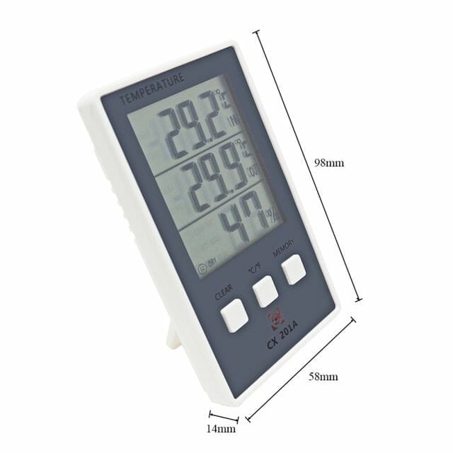 GANAZONO Hygrometer for Indoor Higrometre Termometre Metre ? Higrometre Ev  I?in Higrometre Termometresi Hygrometer Meter Humidity Gauge Indoor